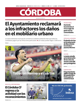 Cover of Diario Cordoba