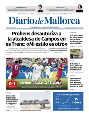 Cover of Diario de Mallorca