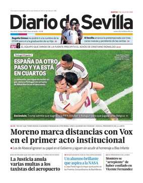 Cover of Diario de Sevilla