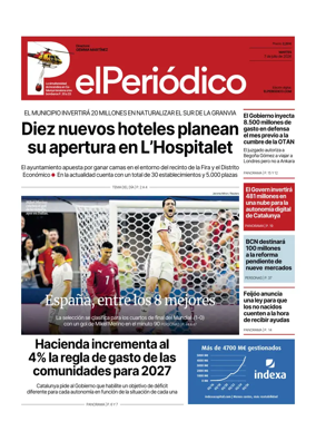 Cover of El Periodico - Castellano