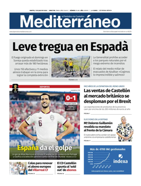 Cover of El Periodico Mediterraneo