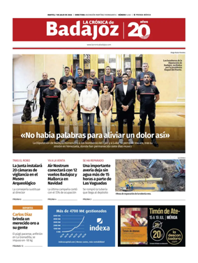 Cover of La Cronica de Badajoz BE