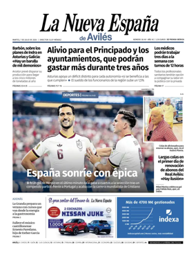 Cover of La Nueva Espana (Aviles)