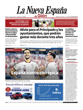 Cover of La Nueva Espana (Gijon)