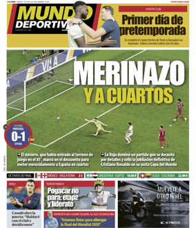 Cover of Mundo Deportivo (Bizkaia-Araba)