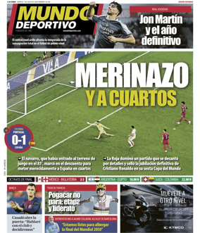 Cover of Mundo Deportivo (Gipuzkoa)