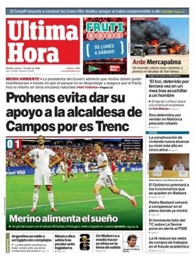 Cover of Ultima Hora