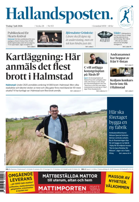Cover of Hallandsposten