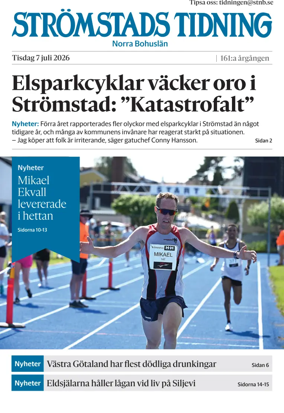 Cover of Stromstads Tidning