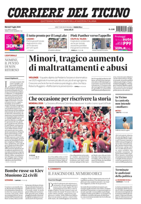 Cover of Corriere del Ticino