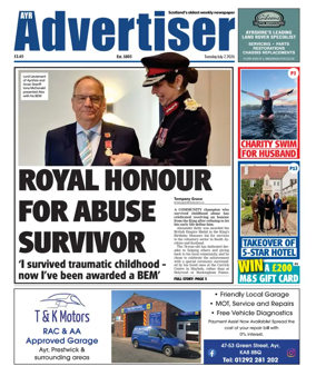 Cover of Ayr Advertiser