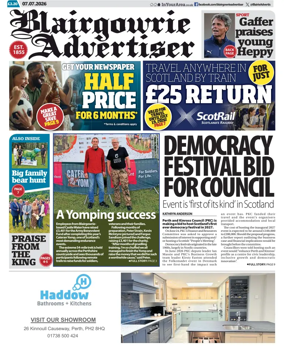 Cover of Blairgowrie Advertiser