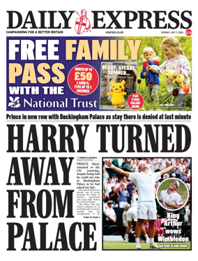 Cover of Daily Express