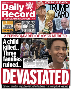 Cover of Daily Record