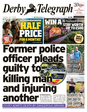 Cover of Derby Telegraph