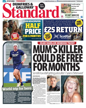 Cover of Dumfries & Galloway Standard