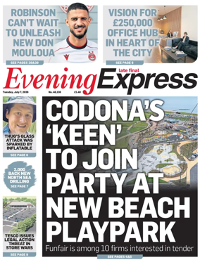 Cover of Evening Express