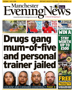 Cover of Manchester Evening News