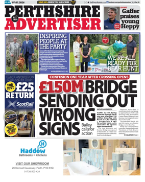 Cover of Perthshire Advertiser