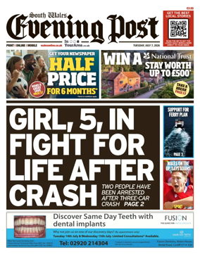 Cover of South Wales Evening Post