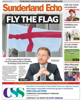 Cover of Sunderland Echo