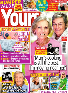 Cover of YOURS (UK)