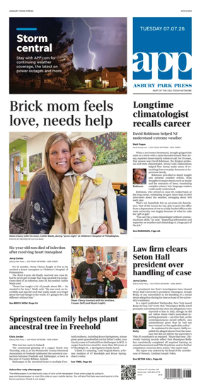 Cover of Asbury Park Press