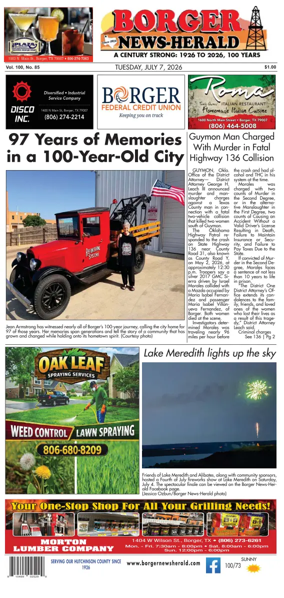 Cover of Borger News-Herald