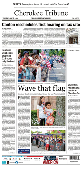 Cover of Cherokee Tribune