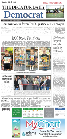 Cover of The Decatur Daily Democrat