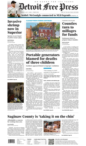 Cover of Detroit Free Press
