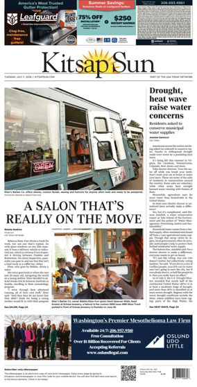 Cover of Kitsap Sun