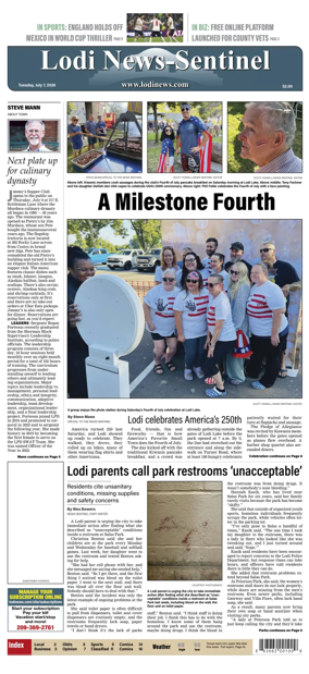 Cover of Lodi News-Sentinel