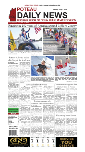 Cover of Poteau Daily News