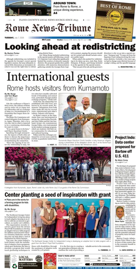 Cover of Rome News-Tribune
