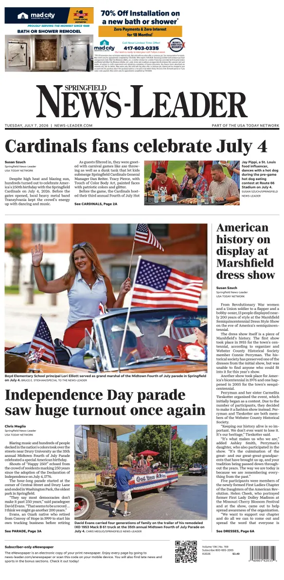 Cover of Springfield News-Leader