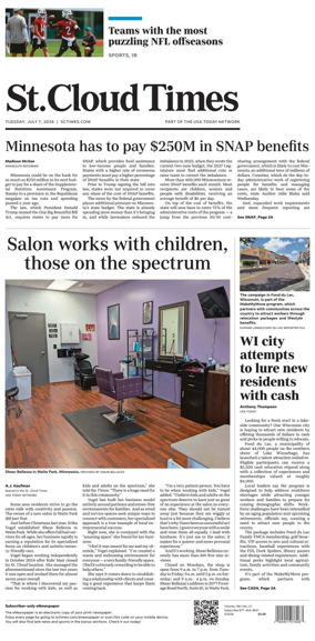 Cover of St. Cloud Times