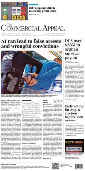 Cover of The Commercial Appeal