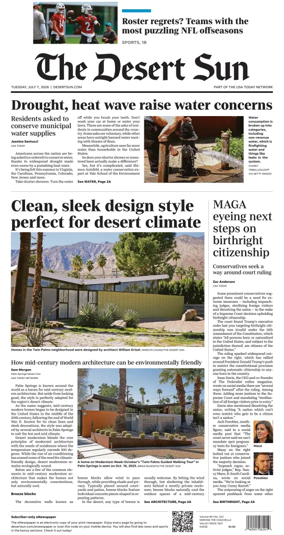 Cover of The Desert Sun