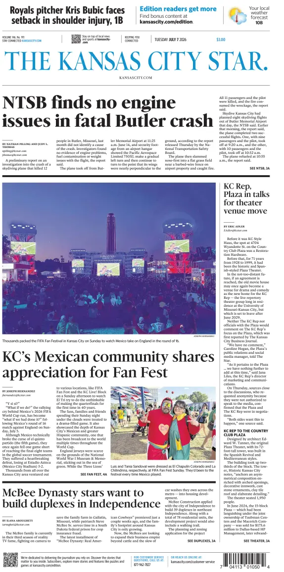 Cover of The Kansas City Star