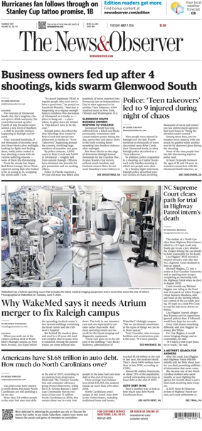 Cover of The News & Observer