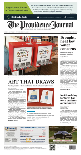 Cover of The Providence Journal