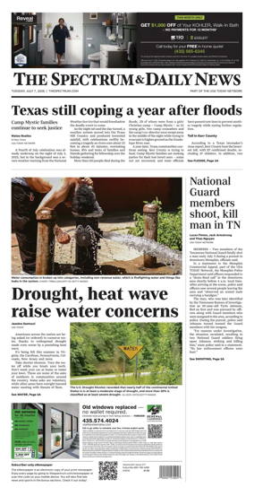 Cover of The Spectrum & Daily News