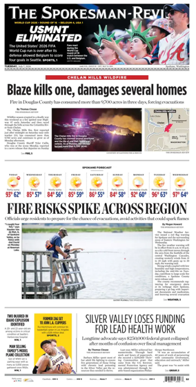 Cover of The Spokesman-Review (Spokane)