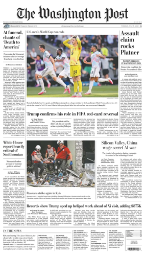 Cover of The Washington Post