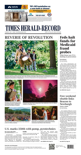 Cover of Times Herald-Record