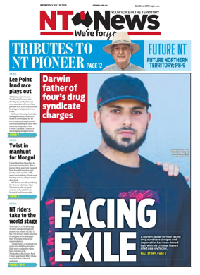 Cover of NT News