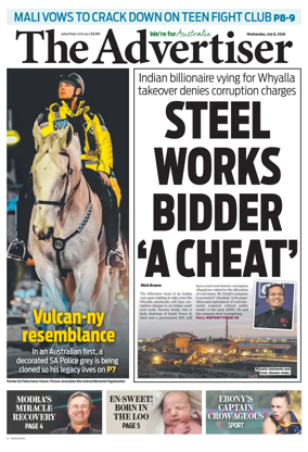 Cover of The Advertiser