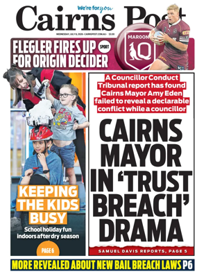 Cover of The Cairns Post