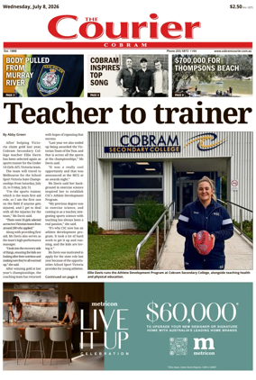 Cover of The Cobram Courier